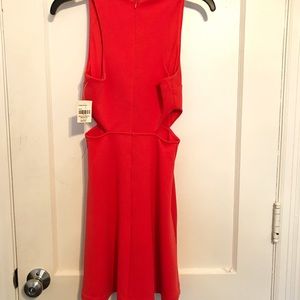 Express hot pink cocktail dress